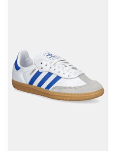 Αθλητικά adidas Originals Samba OG J χρώμα: άσπρο, JP5482