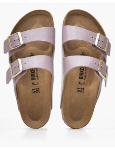 Γυναικεία Flats Arizona.Graceful Μωβ ECOleather Birkenstock