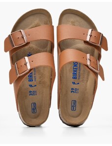 Γυναικεία Flats Arizona.Ginger Ταμπά ECOleather Birkenstock