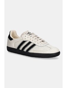 Δερμάτινα αθλητικά παπούτσια adidas Originals Samba OG W χρώμα: μπεζ, JP5329