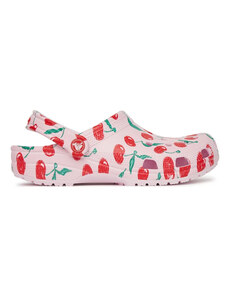 CROCS Classic Fresh Fruits Clog K 211020 6ZW Pink Milk