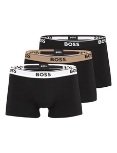 BOSS Μποξεράκι 'Power' ανοικτό καφέ / μαύρο / λευκό