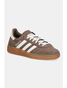 Δερμάτινα αθλητικά παπούτσια adidas Originals Handball Spezial W χρώμα: καφέ, IF6490