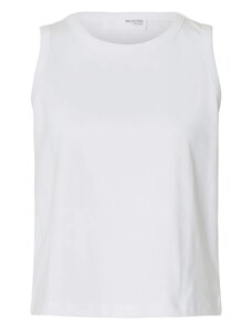 SELECTED Τοπ 'SLFEssential' λευκό
