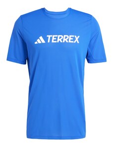 ADIDAS TERREX Λειτουργικό μπλουζάκι 'Multi Climacool Logo Tech' μπλε ουρανού / λευκό