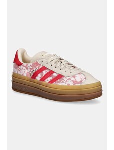 Αθλητικά adidas Originals Gazelle Bold χρώμα: μπεζ, JR8885