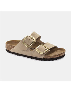 BIRKENSTOCK ARIZONA BIG BUCKLE NUBUCK LEATHER SANDALS - NARROW FIT ΜΠΕΖ