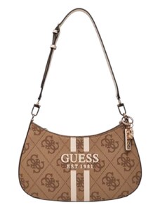 Guess - Γυναικεία Τσάντα Ώμου Noelle HWOS9672180-LTL Μπεζ