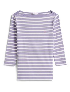 TOMMY HILFIGER Μπλουζάκι 'NEW CODY' πασχαλιά / λευκό