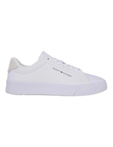 Tommy Hilfiger - Ανδρικά Sneakers Th Court Lth Detail Ess FM0FM05367-YBS Εκρού