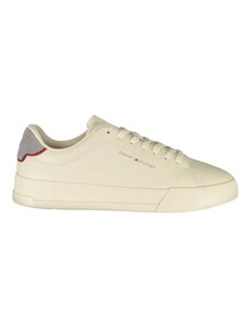 Tommy Hilfiger - Ανδρικά Sneakers Th Court Lth Detail Ess FM0FM05367-0F4 Μπεζ