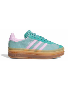 adidas Gazelle Bold W Γυναίκες - Αθλητικά παπούτσια adidas Originals - Πράσινο - JS3894-6.5