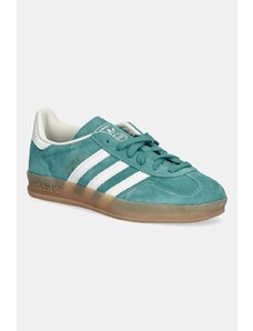 adidas gazelle silver green womens ADIDAS GAZELLE INDOOR PRO main image 1