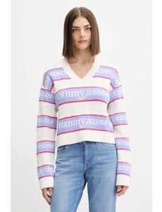 Βαμβακερό πουλόβερ Tommy Jeans