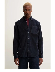 Ανδρικό Μακρυμάνικo Κοτλέ Πουκάμισο Σκούρο Μπλε Tommy Jeans DM0DM22021-C1G