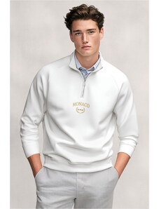 UnitedKind Monaco Royal, Φούτερ σε Λευκό Χρώμα