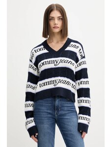 Βαμβακερό πουλόβερ Tommy Jeans