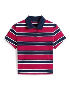 Tommy Jeans Μπλουζάκι 'ESSENTIAL' ναυτικό μπλε / κόκκινο / λευκό