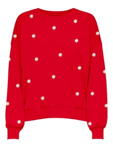 ONLY Μπλούζα φούτερ 'ONLBrooke' κίτρινο / κόκκινο / λευκό