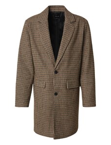 JACK & JONES Ανοιξιάτικο και φθινοπωρινό παλτό 'JJEHARRIS' σκούρο μπεζ / σκούρο καφέ / μαύρο / λευκό