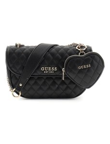 GUESS Τσάντα ώμου 'Atabey' μαύρο