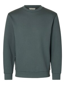 SELECTED Μπλούζα φούτερ σκούρο πράσινο