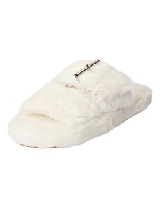 Trendyol Παντόφλα λευκό μαλλιού