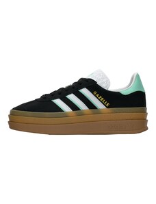ADIDAS ORIGINALS Σνίκερ 'GAZELLE BOLD' άκουα / χρυσό / μαύρο / λευκό