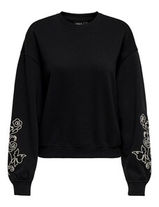 Only Tall Μπλούζα φούτερ 'ONLBROOKLYN' μαύρο / λευκό