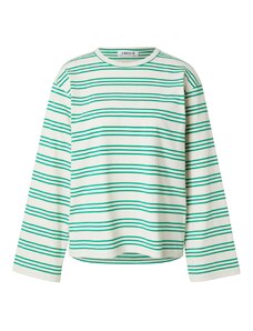 EDITED Μπλουζάκι 'Verlee' πράσινο / λευκό