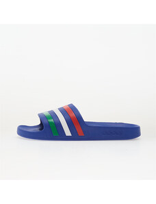 adidas Originals adidas Adilette Aqua Slides Bold Blue/ Green/ Ftwr White