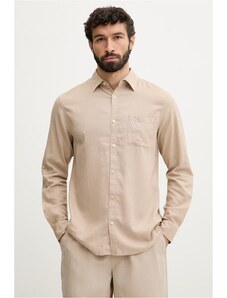 Guess Πουκάμισο Ανδρικό λινό