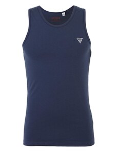 GUESS Φανέλα 'CALEB HERO' ναυτικό μπλε / λευκό