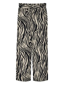 VERO MODA Παντελόνι 'VMJESMILO' γκριζομπέζ / μαύρο