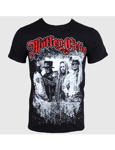 Ανδρικό t-shirt Mötley Crüe - Greatest Hits Bandshot - Μαύρο - ROCK OFF - MOTTEE06MB