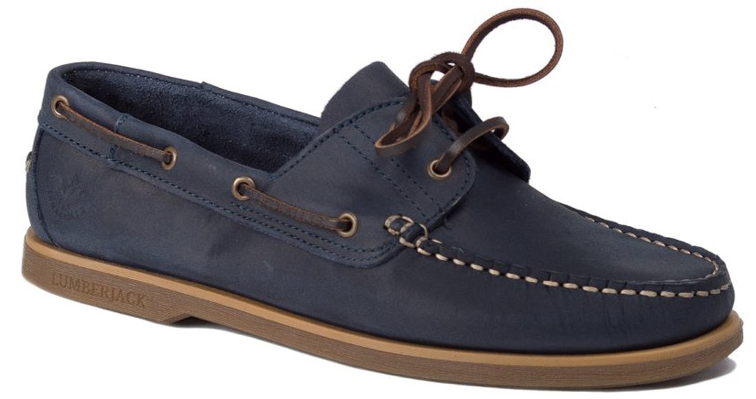 Lumberjack - SM07804-005 H01 CC035 N - Navigator - Mood Indigo Blue - Ανδρικό παπούτσι boat shoes