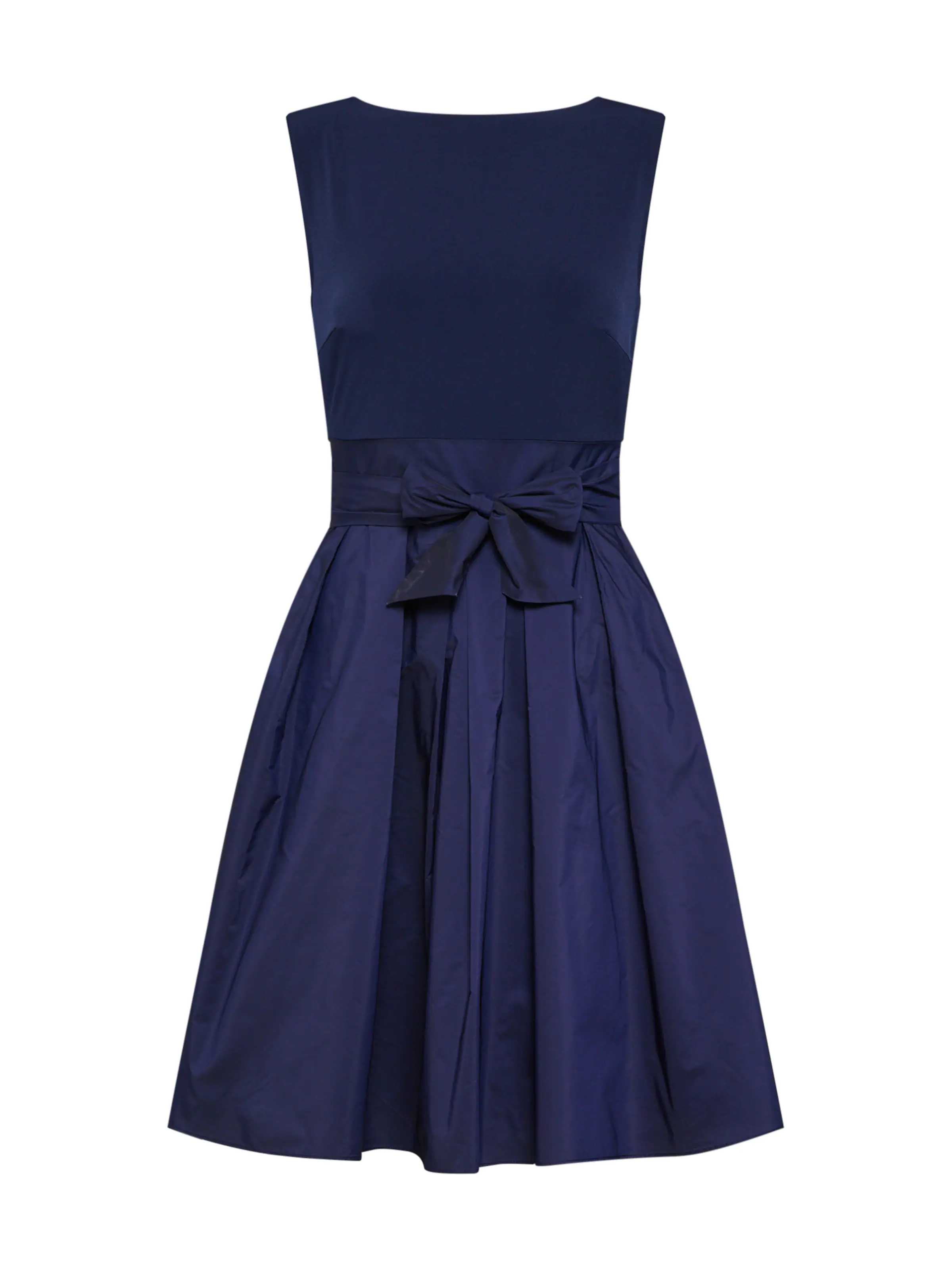 SWING Φόρεμα 'Microtaf' μπλε μαρέν