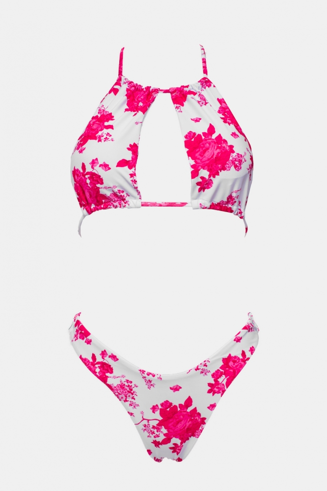 DeCoro Μαγιό Μπικίνι Ψηλόμεσο - ΑΣΠΡΟ