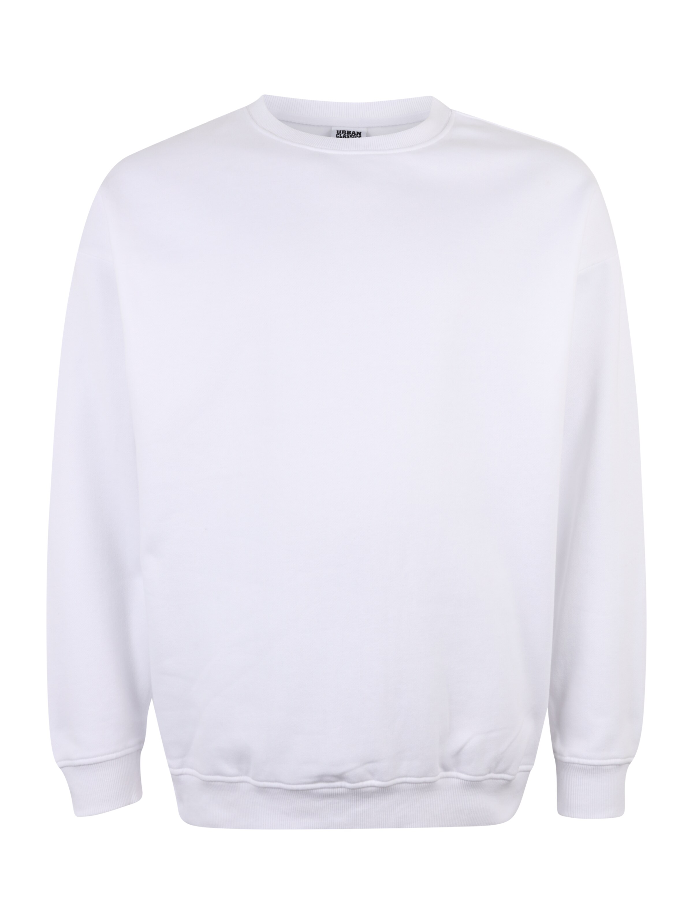 Urban Classics Μπλούζα φούτερ 'Crewneck' λευκό