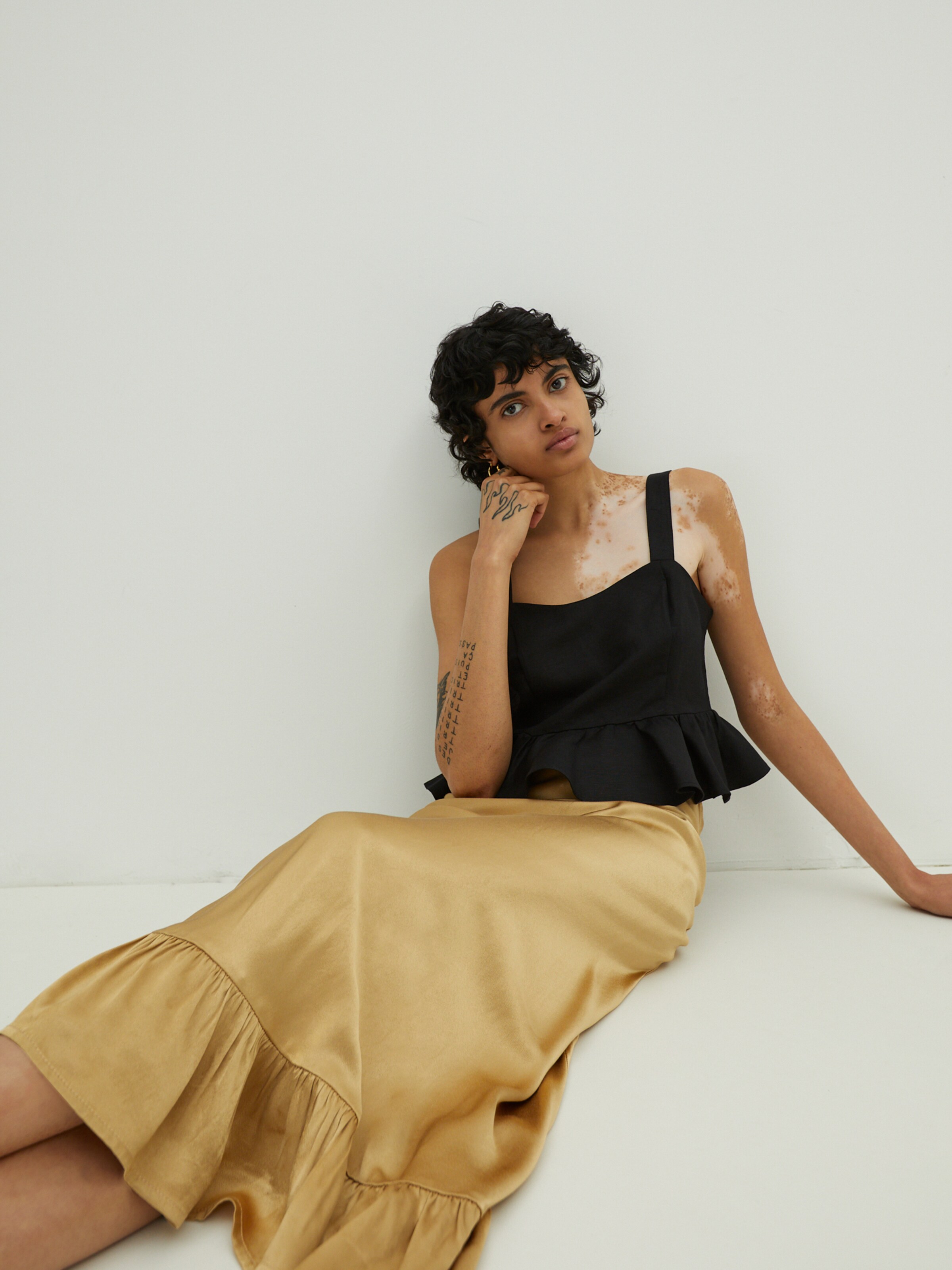 EDITED Φούστα 'Gracie' άμμος