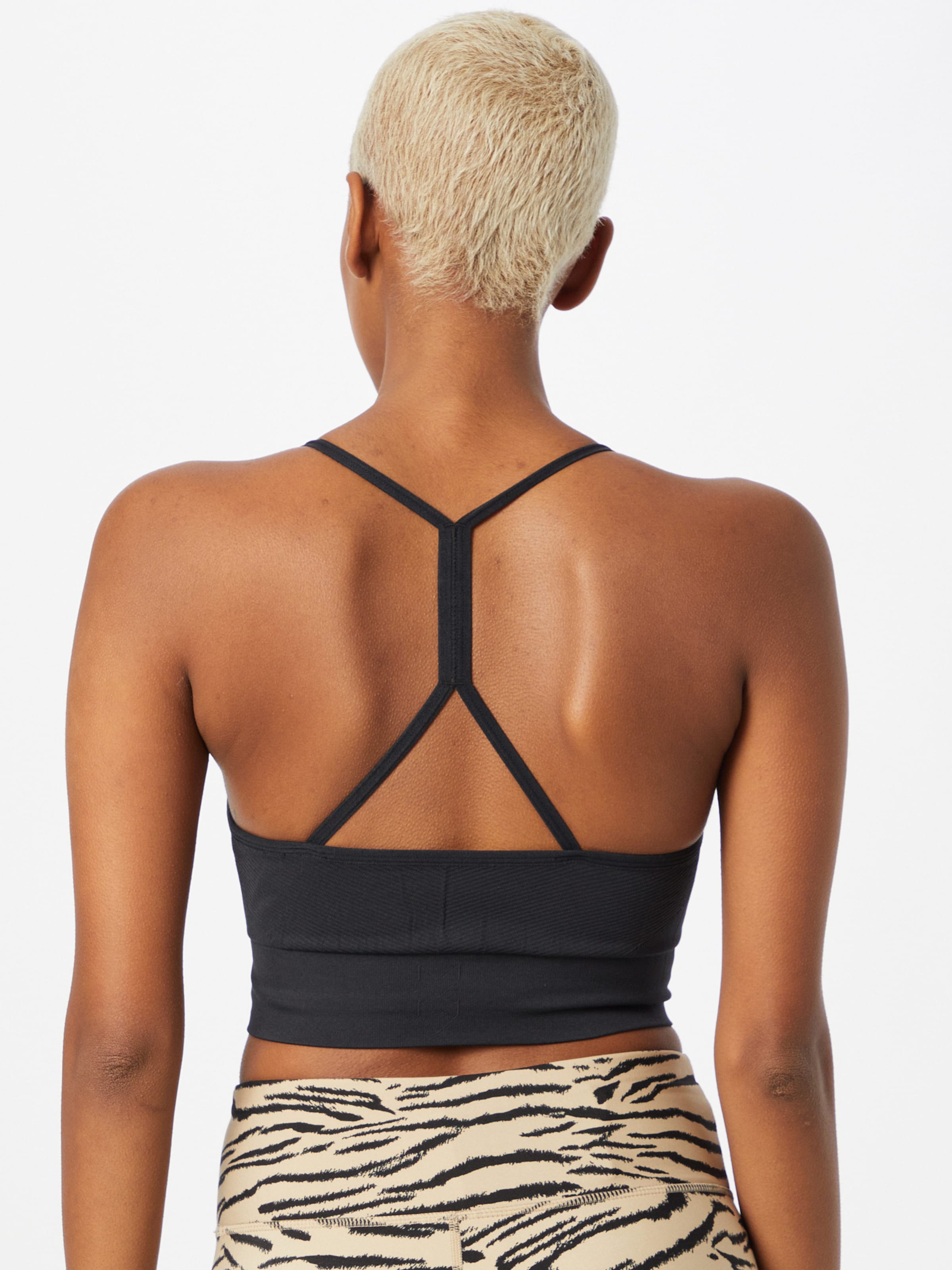 Hummel Αθλητικό τοπ 'Tiffy' γκρι / μαύρο