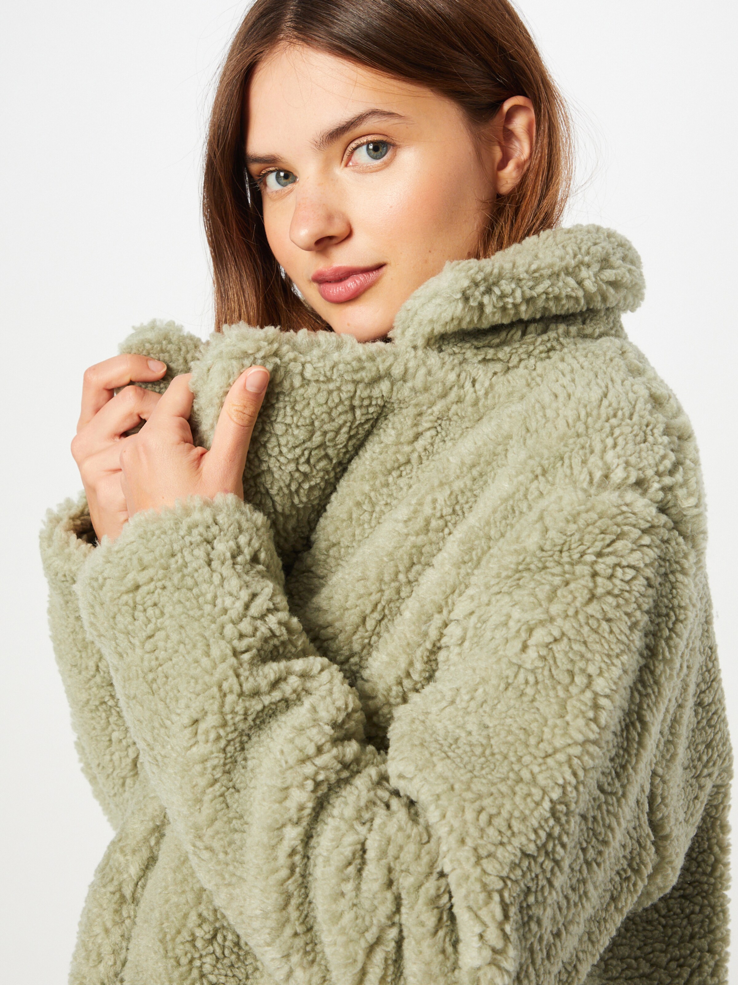 Urban Classics Ανοιξιάτικο και φθινοπωρινό παλτό πράσινο παστέλ