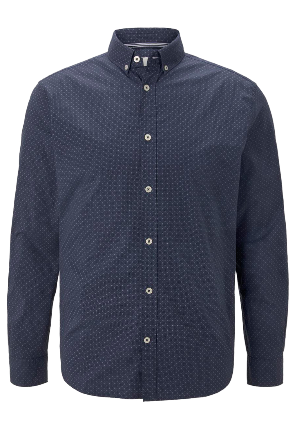 TOM TAILOR PATTERNED STRETCH ΠΟΥΚΑΜΙΣΟ ΑΝΔΡIKO 1021064-24486