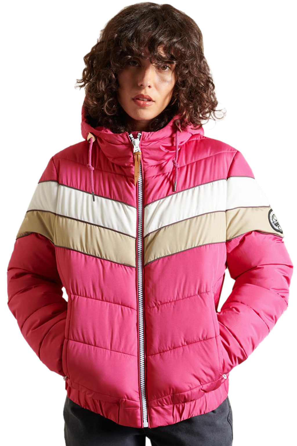 SUPERDRY SPIRIT RETRO PUFFER ΜΠΟΥΦΑΝ ΓΥΝΑΙΚEIO W5010963A-MME
