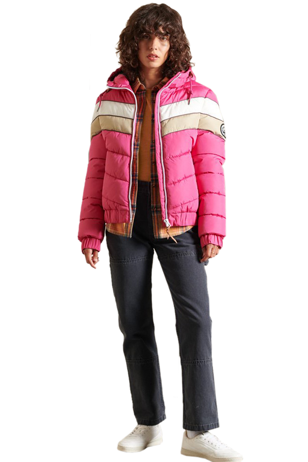 SUPERDRY SPIRIT RETRO PUFFER ΜΠΟΥΦΑΝ ΓΥΝΑΙΚEIO W5010963A-MME