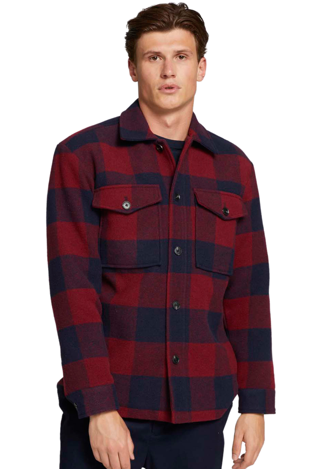 TOM TAILOR OVERSHIRT ΚΑΡΟ ΑΝΔΡΙΚΟ 1026691-28393