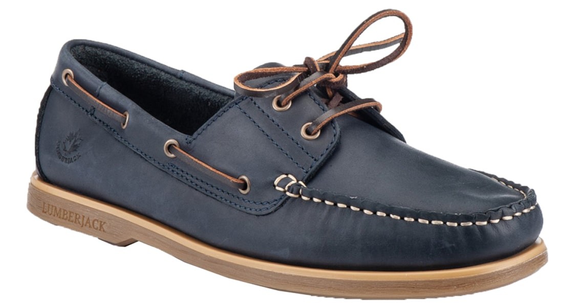 Lumberjack - SM07804-005 H01 CC035 N - Navigator - Mood Indigo Blue - Ανδρικό παπούτσι boat shoes