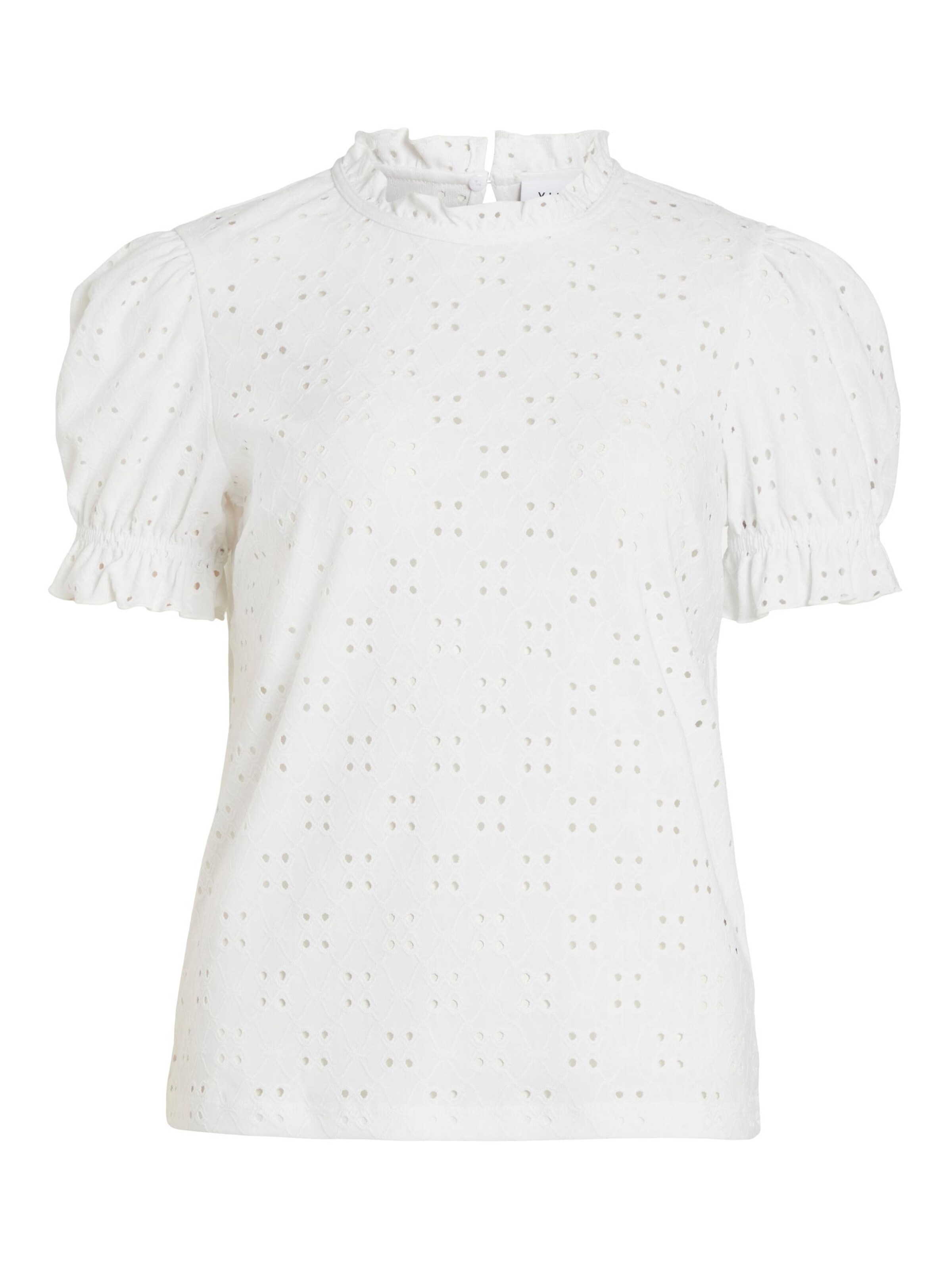 VILA Μπλούζα 'Kawa' λευκό