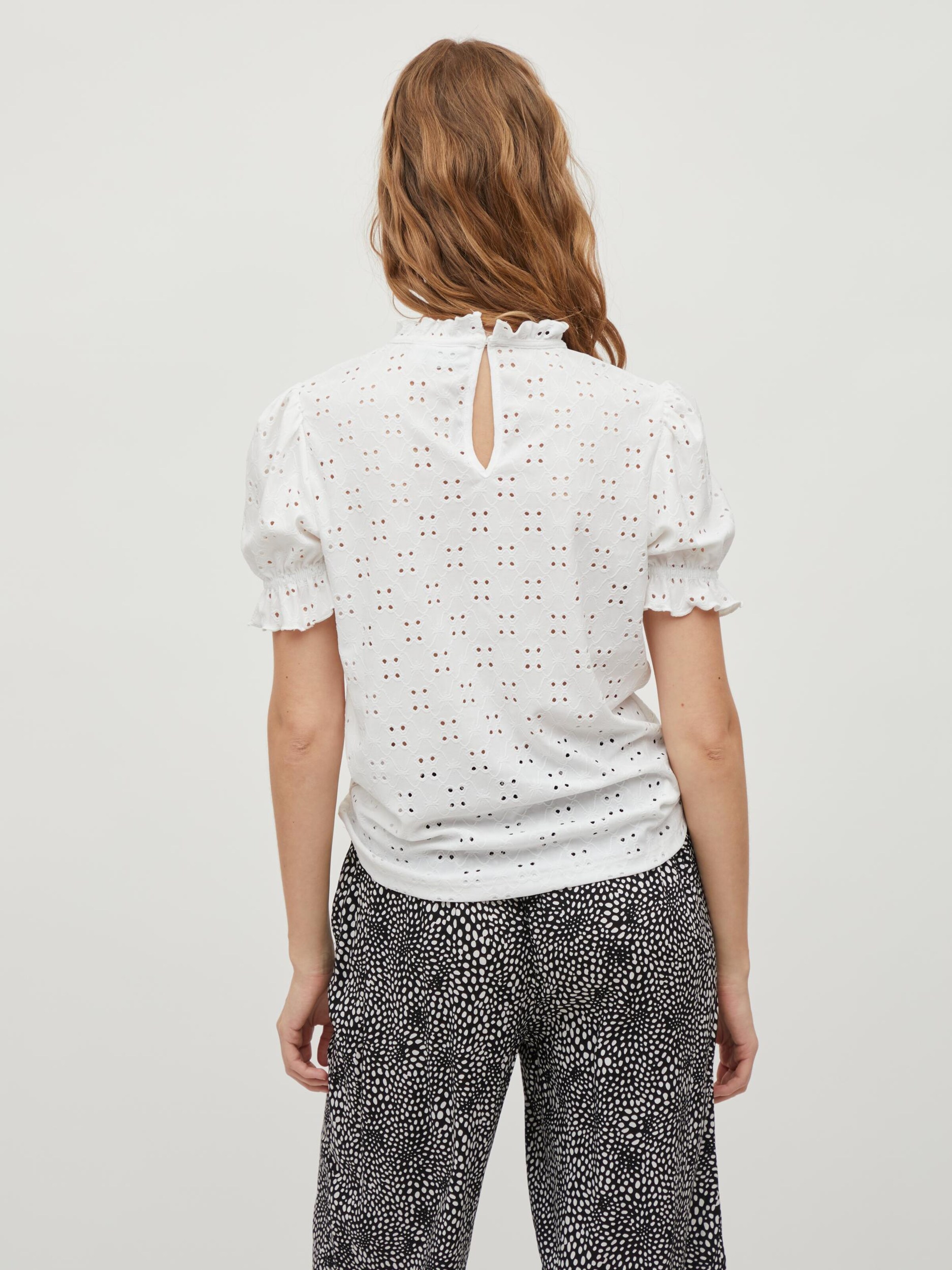 VILA Μπλούζα 'Kawa' λευκό