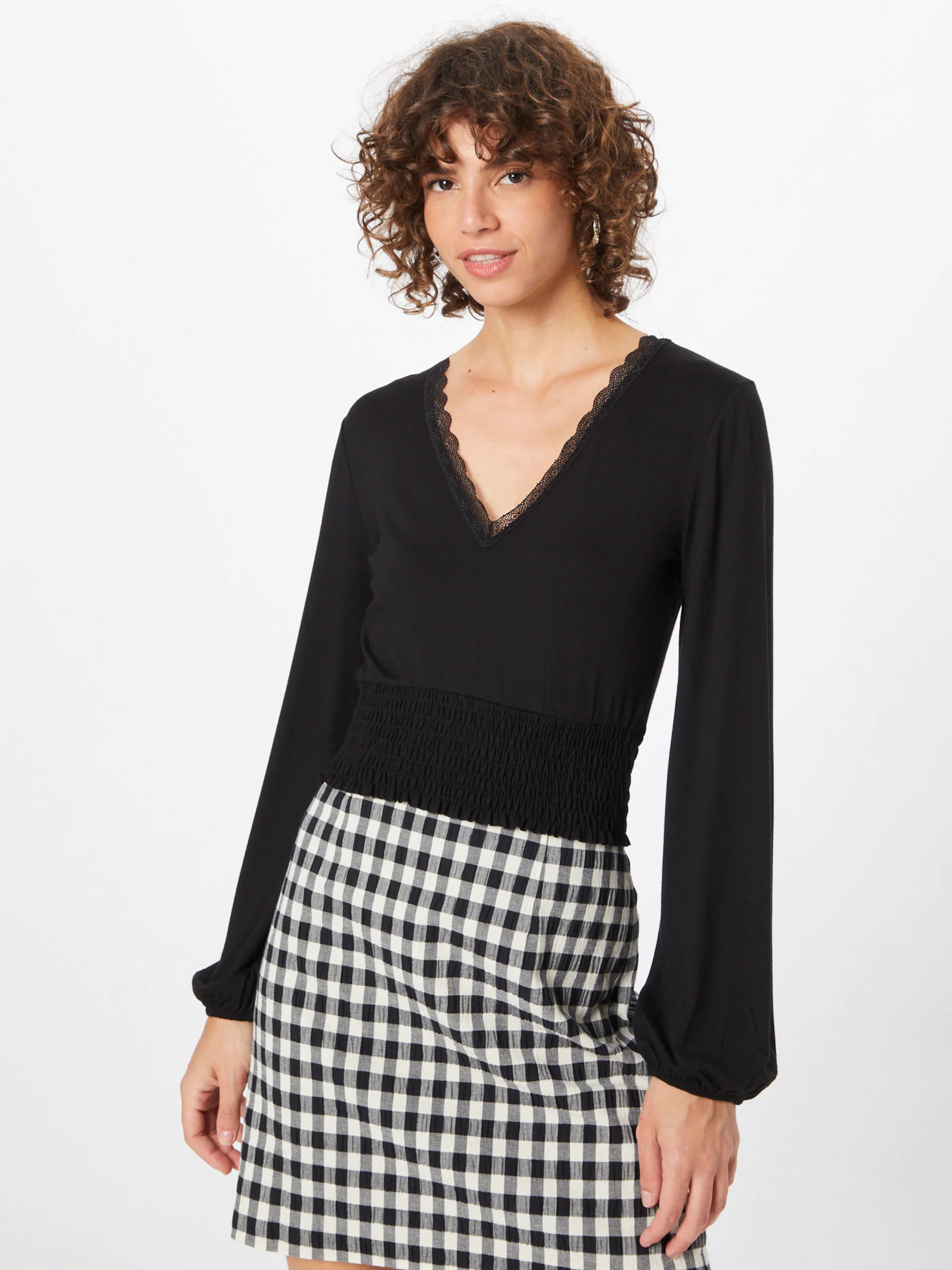 ABOUT YOU Μπλουζάκι 'Isabella' μαύρο